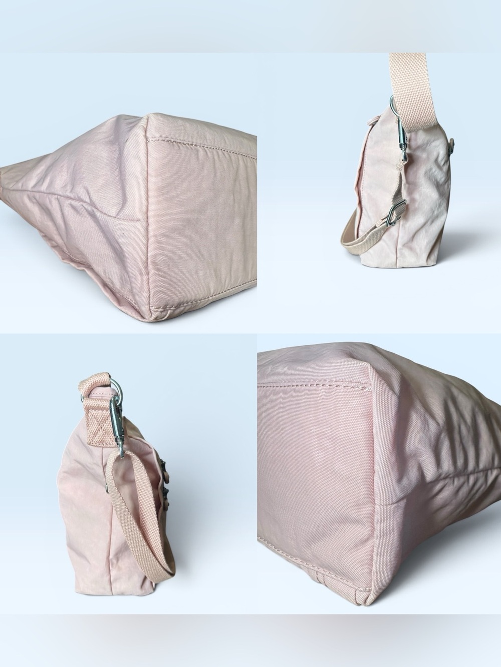 Kipling Belammie Crossbody Shoulder Bag in Illuminating Pink NWOT - Picture 5 of 12